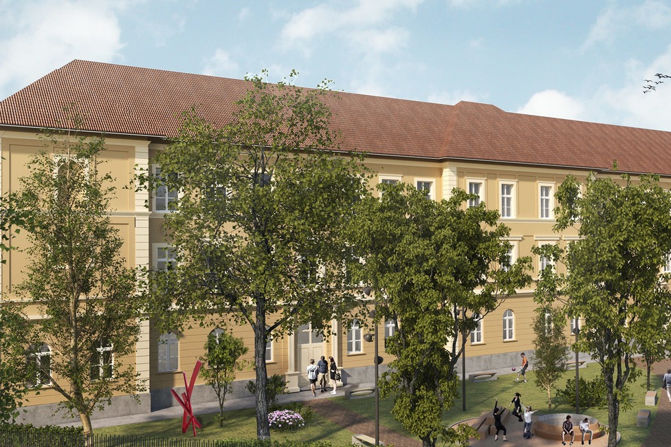 FOTO: Rekonštrukcia Gymnázia P.O. Hviezdoslava v Kežmarku, foto 3