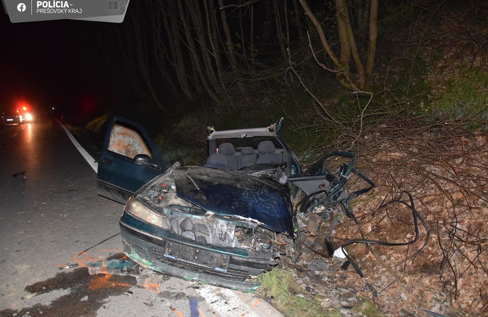 FOTO: Vodič pod vplyvom drog a alkoholu spôsobil vážnu dopravnú nehodu, foto 2
