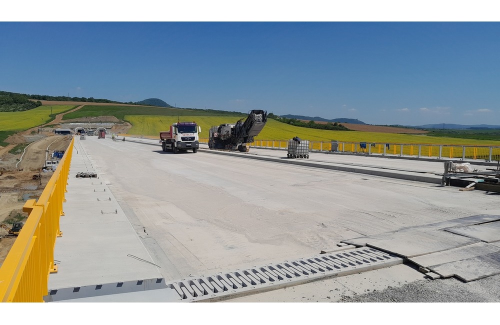 FOTO: Takto pokračuje prvá etapa R4 Severného obchvatu Prešova - Máj 2023, foto 8