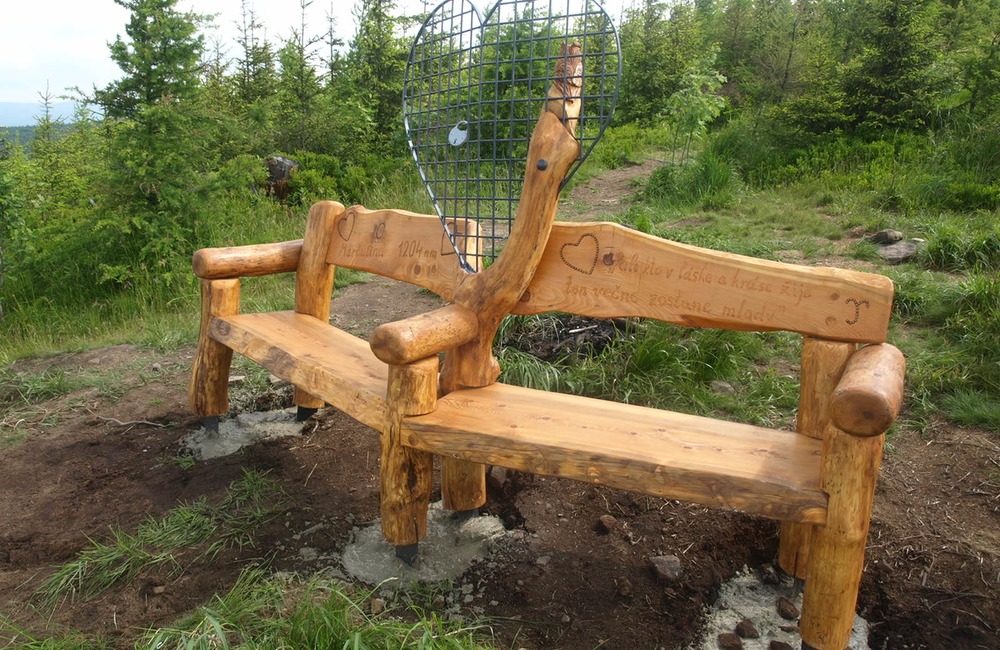 FOTO: Z Lavičky lásky si užijete výhľady na Levočské vrchy, foto 1