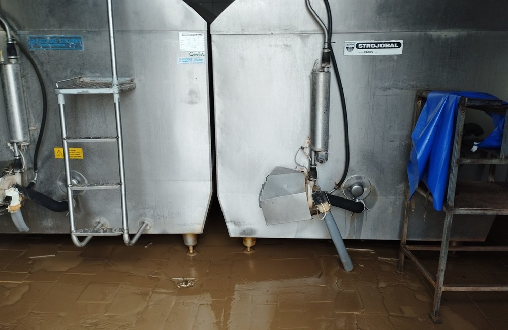 FOTO: Škody po povodňovej vlne v obci Zborov, foto 4