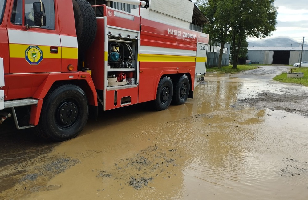 FOTO: Škody po povodňovej vlne v obci Zborov, foto 6