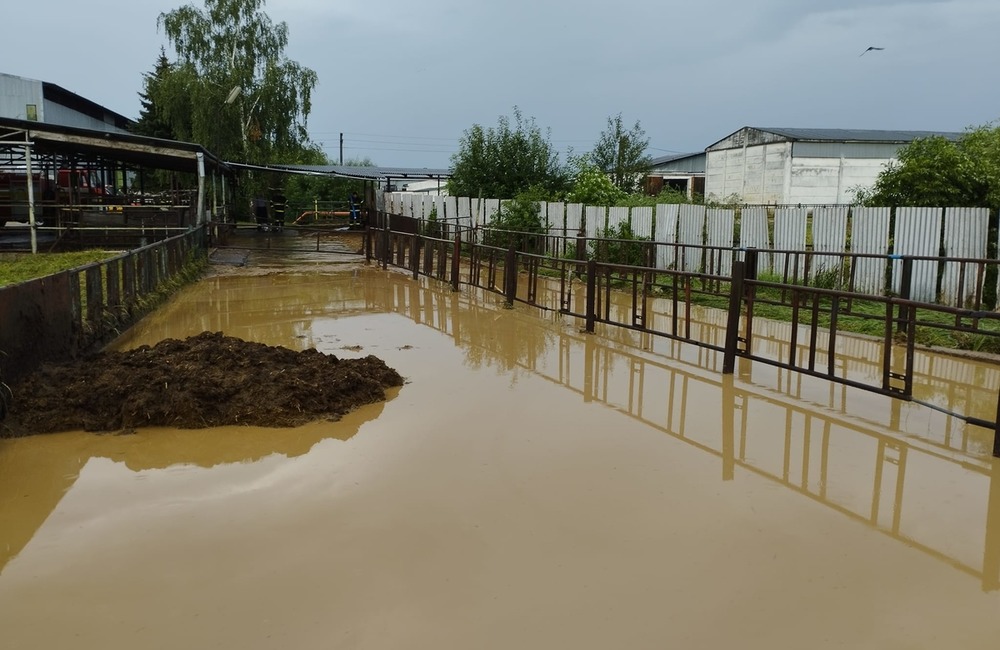 FOTO: Škody po povodňovej vlne v obci Zborov, foto 7