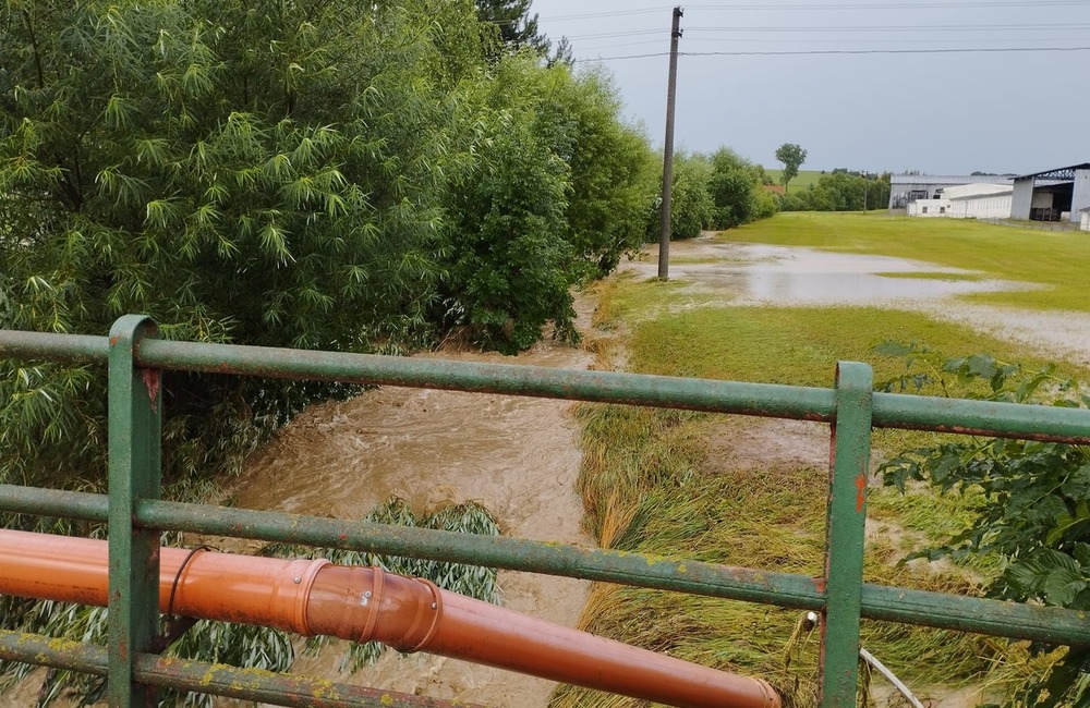 FOTO: Škody po povodňovej vlne v obci Zborov, foto 8