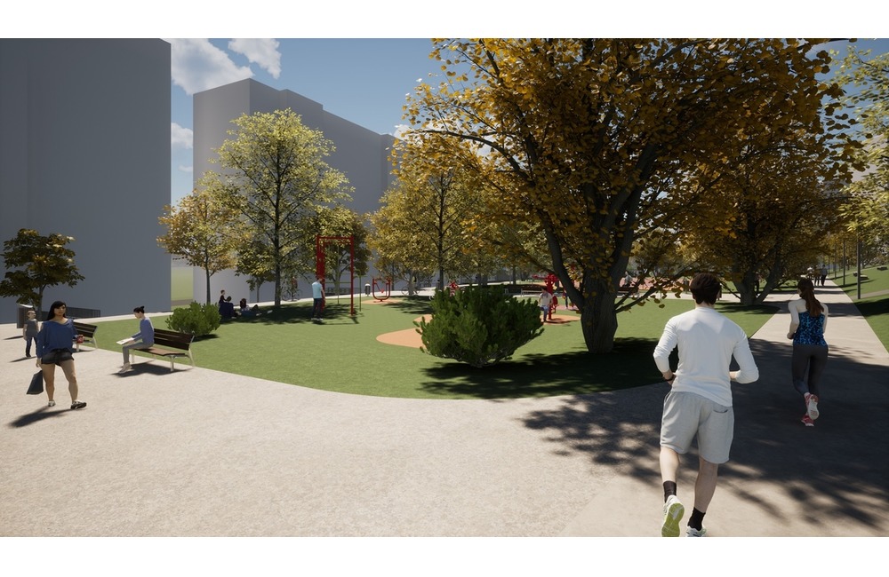 FOTO: Stavenisko revitalizácie sídliska Družba v Bardejove bolo prevzané, foto 7