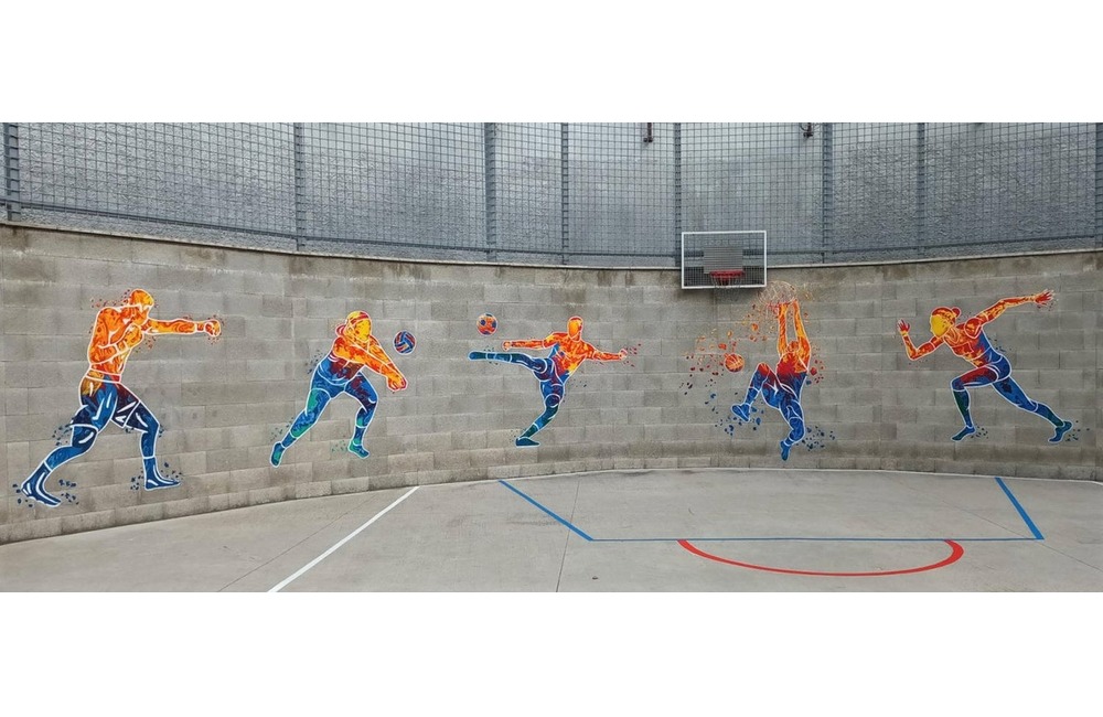 FOTO: Väzni v Prešove skrášlili pochmúrne železobetónové priestory, foto 4