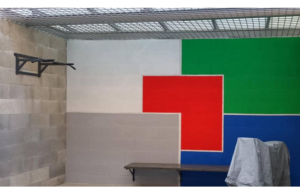 FOTO: Väzni v Prešove skrášlili pochmúrne železobetónové priestory, foto 5