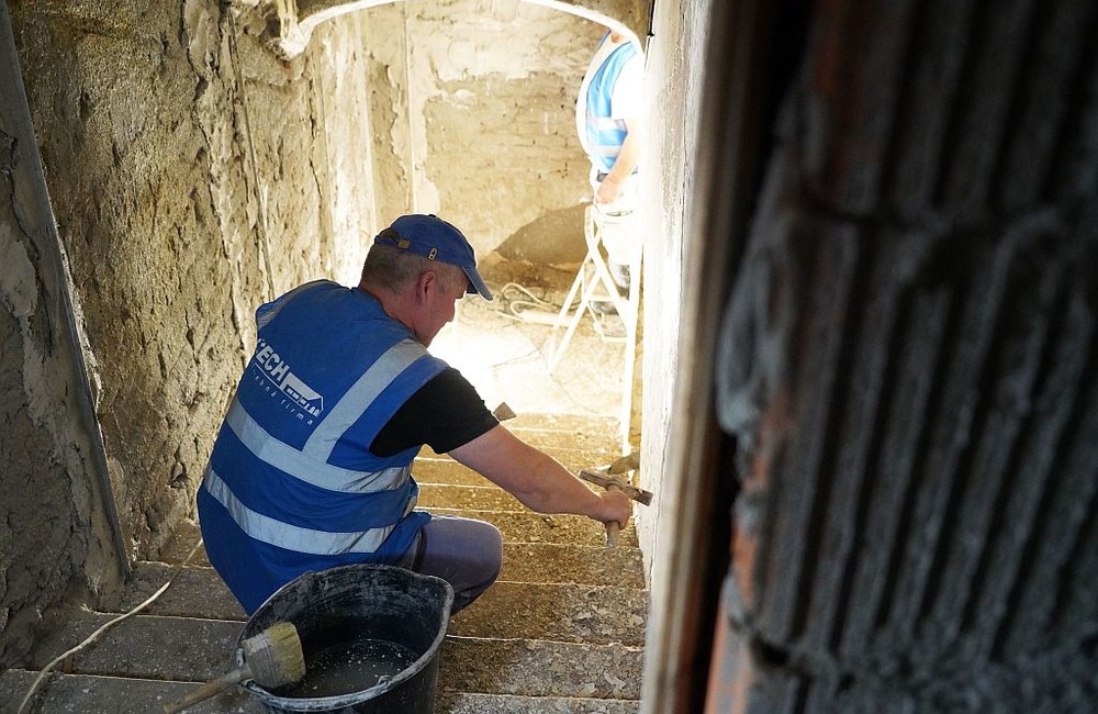 FOTO: Zrekonštruované meštianske domy na Slovenskej ulici v Prešove poskytnú zázemie krajskej knižnici, foto 1