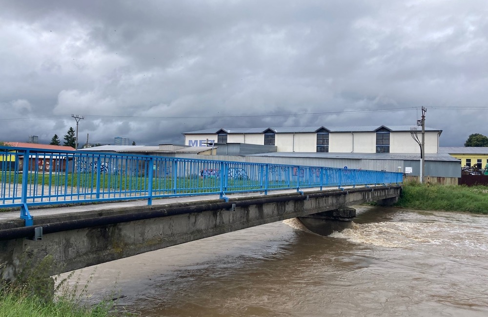 FOTO: Mesto Kežmarok vyhlásilo 3. stupeň výstrah pred dažďom , foto 6