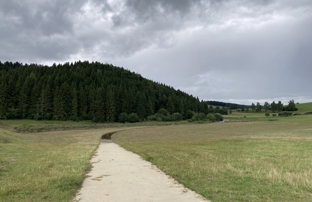 FOTO: Protipovodňový polder na toku Ľubica pomohol zabrániť povodniam na území Kežmarku, foto 1