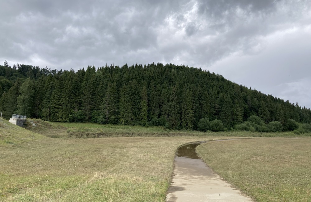 FOTO: Protipovodňový polder na toku Ľubica pomohol zabrániť povodniam na území Kežmarku, foto 2