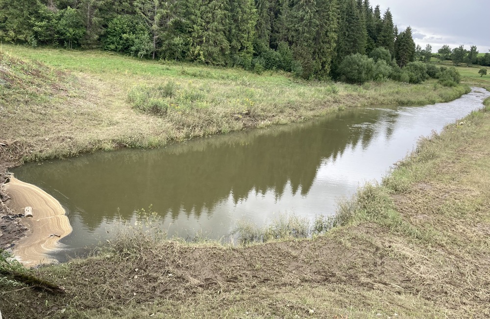 FOTO: Protipovodňový polder na toku Ľubica pomohol zabrániť povodniam na území Kežmarku, foto 14