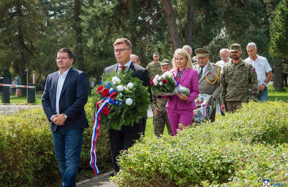 FOTO: 79. výročie Slovenského národného povstania. Takto si v Prešovskom kraji uctili túto historickú udalosť, foto 34