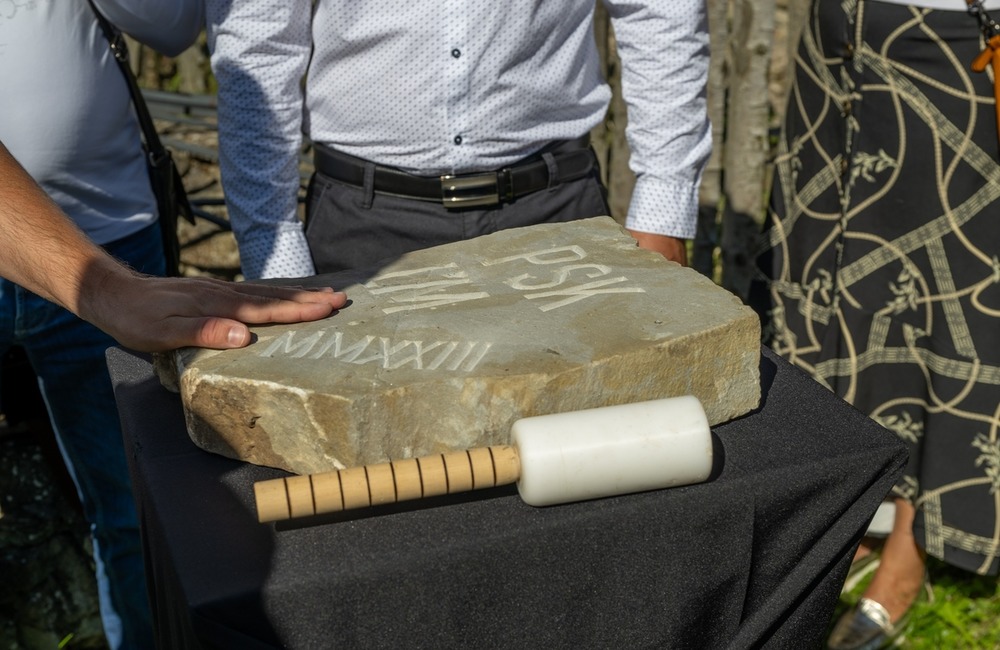 FOTO: Na hrade Stará Ľubovňa sa začala rekonštrukcia severovýchodnej hradby na treťom nádvorí, foto 9