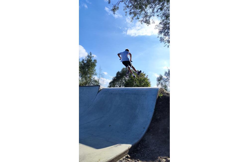 FOTO: Pozrite si, ako vyzerá nový skatepark v Starej Ľubovni, foto 2