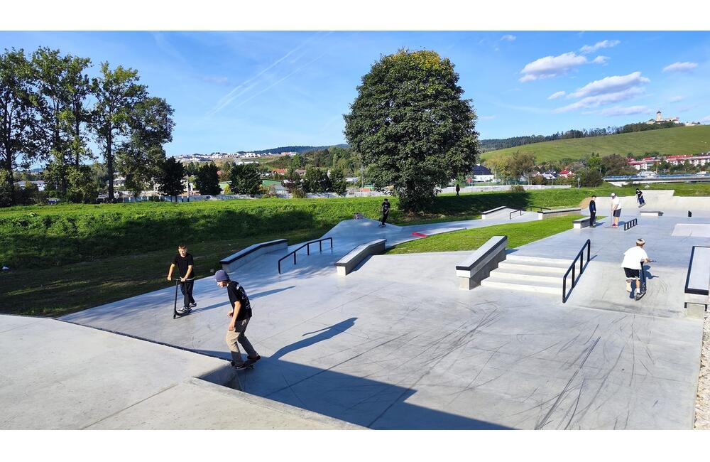FOTO: Pozrite si, ako vyzerá nový skatepark v Starej Ľubovni, foto 3