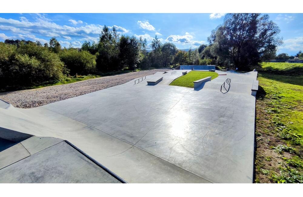 FOTO: Pozrite si, ako vyzerá nový skatepark v Starej Ľubovni, foto 6