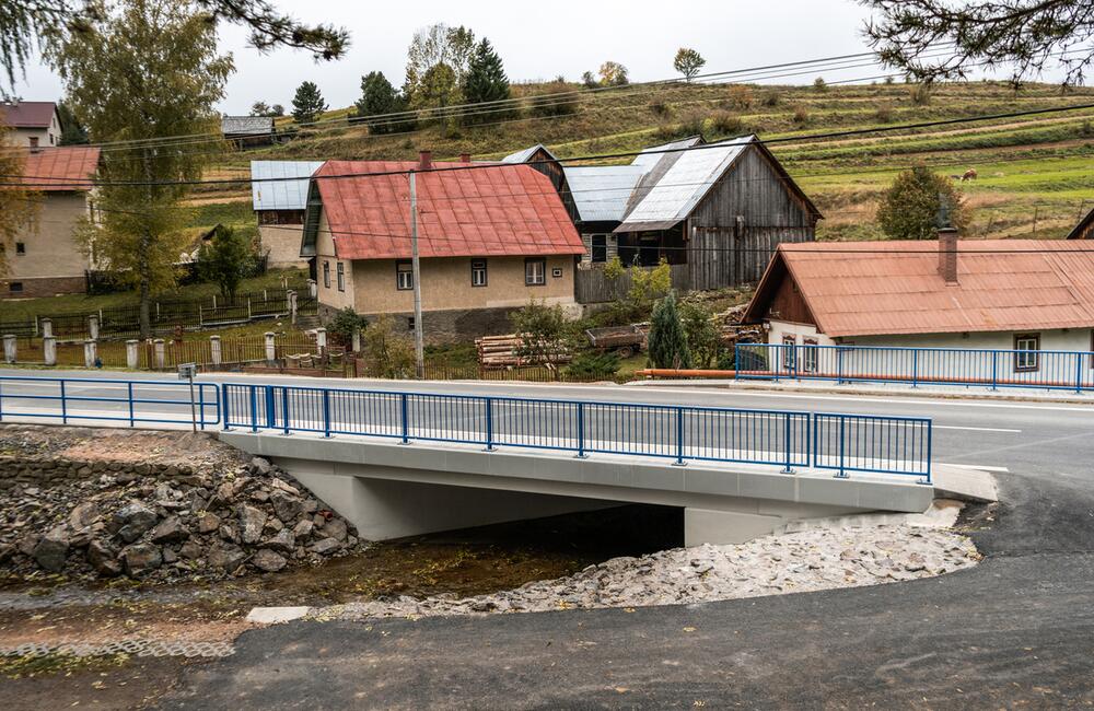 FOTO: Most v Liptovskej Tepličke prešiel komplexnou rekonštrukciou, foto 1