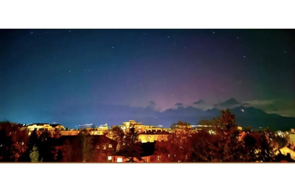 FOTO: Pozrite si fotografie polárnej žiary, ktorá sa ukázala aj nad Prešovským krajom, foto 2