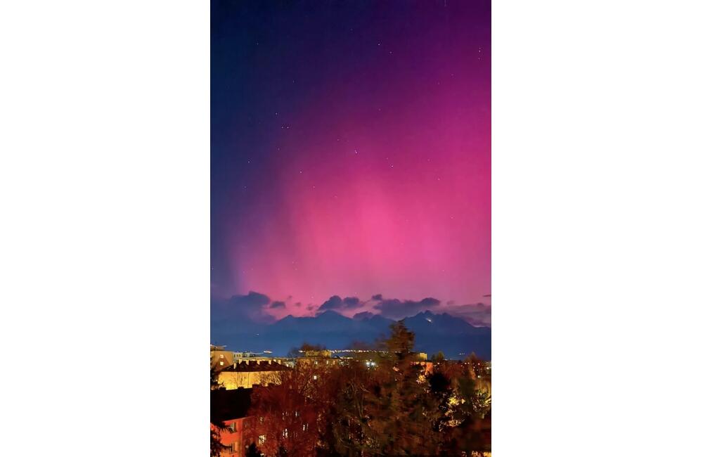 FOTO: Pozrite si fotografie polárnej žiary, ktorá sa ukázala aj nad Prešovským krajom, foto 3