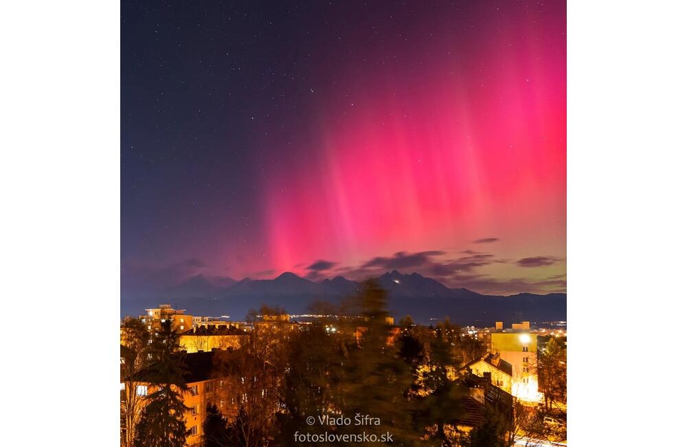 FOTO: Pozrite si fotografie polárnej žiary, ktorá sa ukázala aj nad Prešovským krajom, foto 4