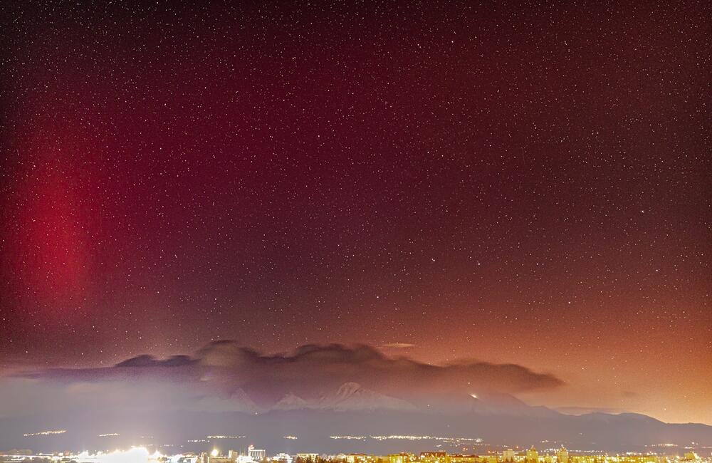FOTO: Pozrite si fotografie polárnej žiary, ktorá sa ukázala aj nad Prešovským krajom, foto 6