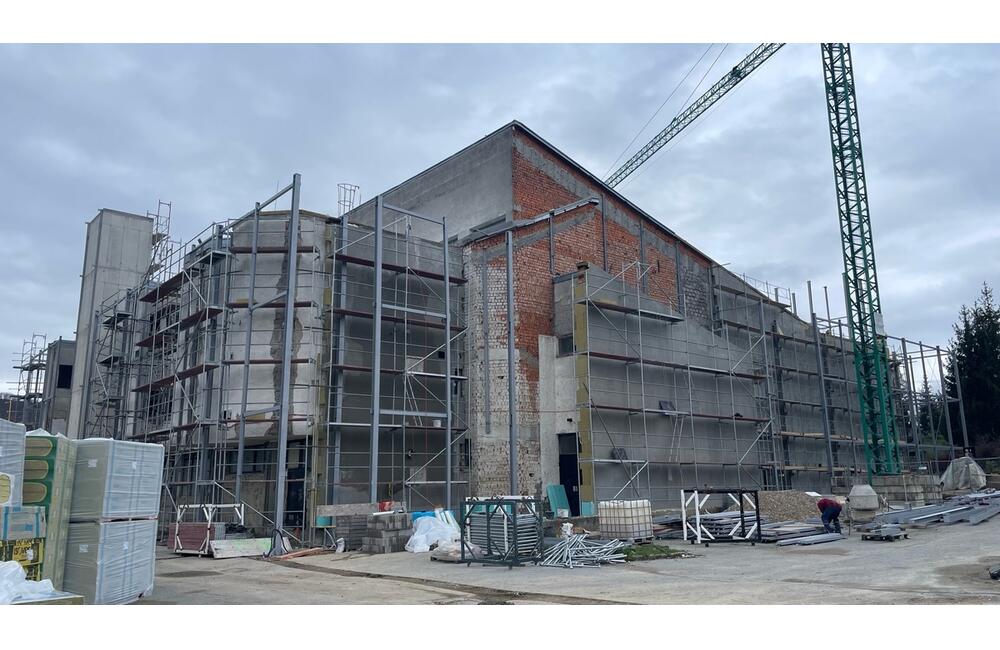 FOTO: Rekonštrukcia Múzea moderného umenia Andyho Warhola v Medzilaborciach, foto 5