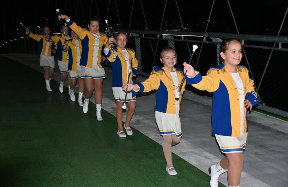 FOTO: Slávnostné otvorenie mosta pre peších a cyklistov v Humennom, foto 7