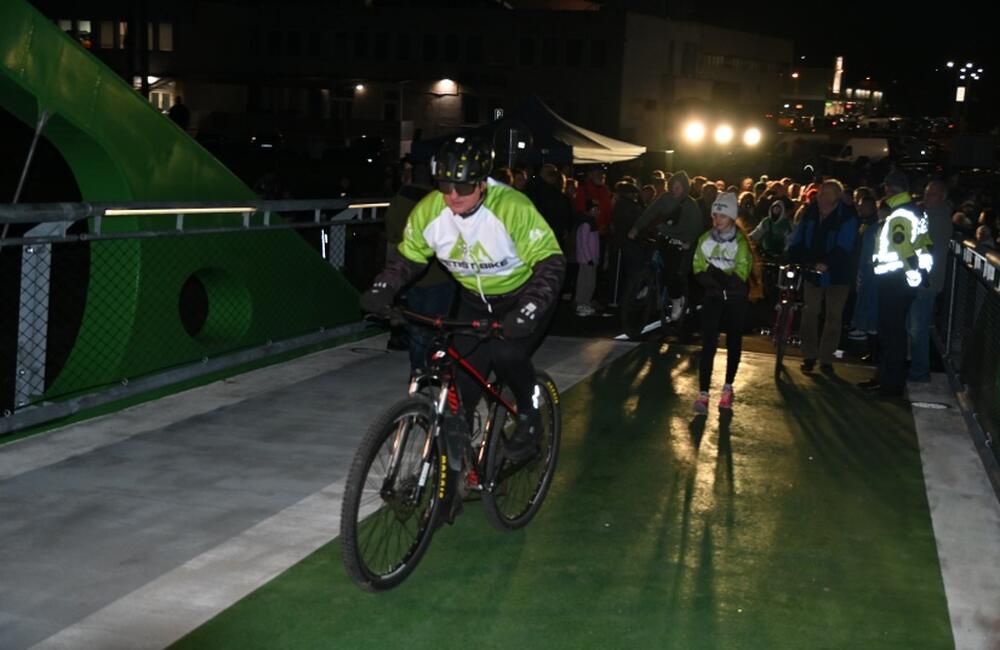 FOTO: Slávnostné otvorenie mosta pre peších a cyklistov v Humennom, foto 9