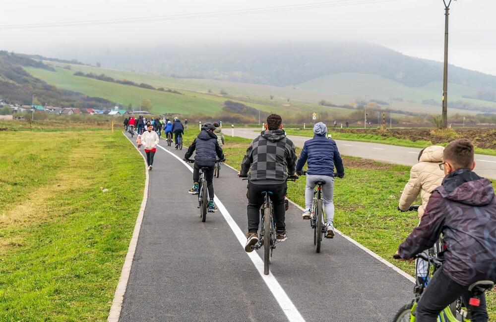 FOTO: Nový cyklochodník v Pečovskej Novej Vsi, foto 4