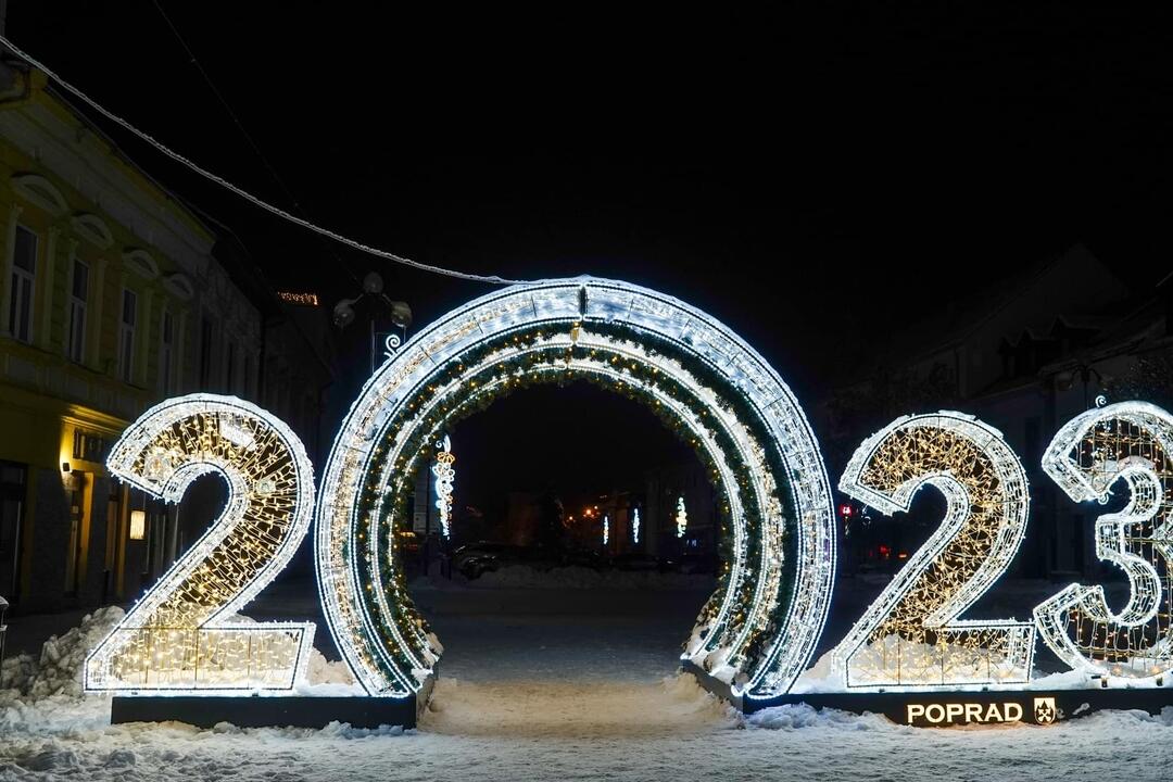 FOTO: Vianočná výzdoba v Poprade teší detí i dospelých, foto 13