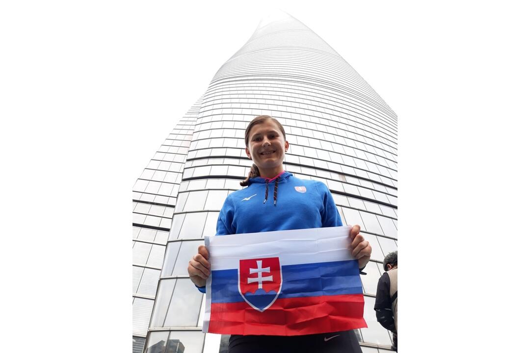 FOTO: Kamila Chomaničová sa venuje behu do schodov, foto 2