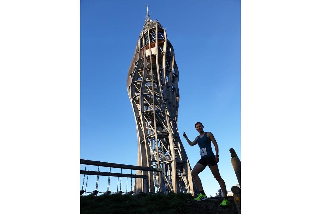 FOTO: Kamila Chomaničová sa venuje behu do schodov, foto 8