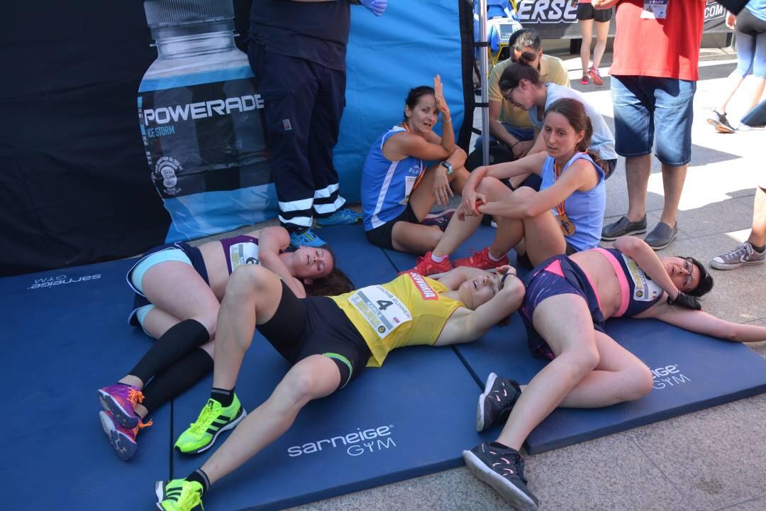 FOTO: Kamila Chomaničová sa venuje behu do schodov, foto 15