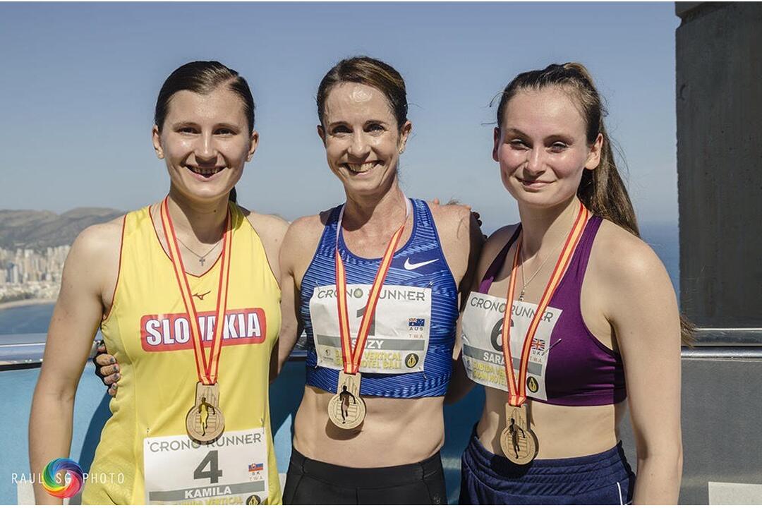 FOTO: Kamila Chomaničová sa venuje behu do schodov, foto 19