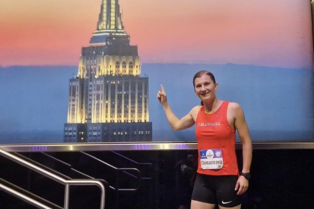FOTO: Kamila Chomaničová sa venuje behu do schodov, foto 21