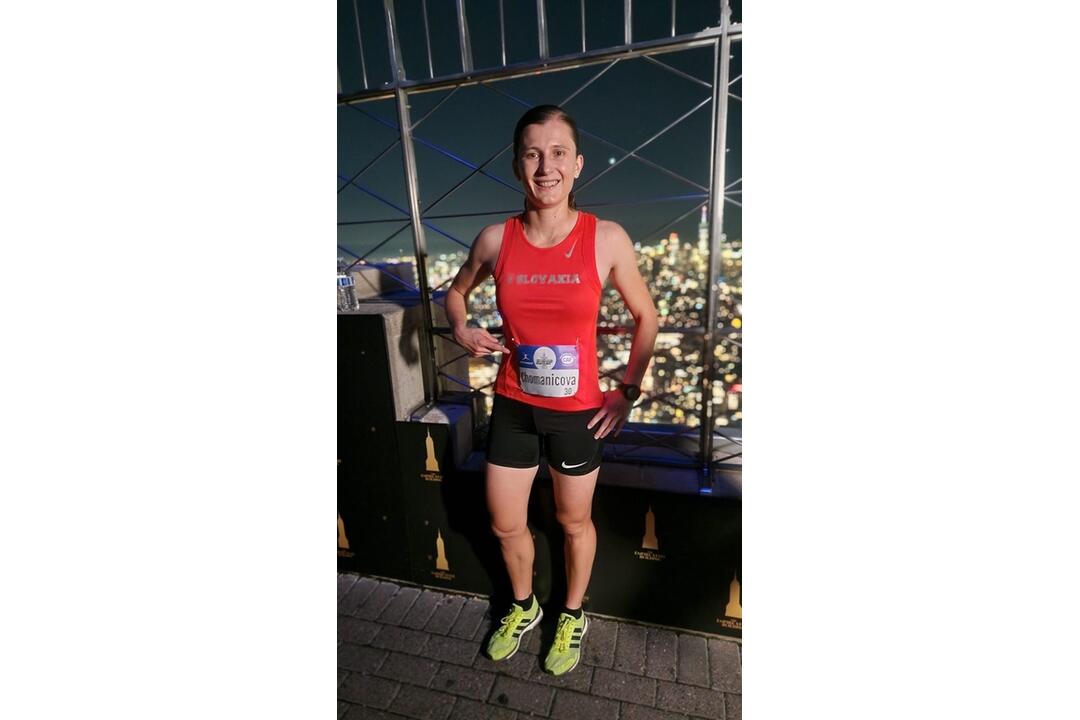 FOTO: Kamila Chomaničová sa venuje behu do schodov, foto 22