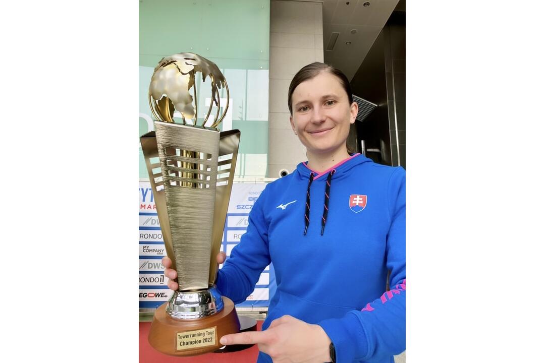 FOTO: Kamila Chomaničová sa venuje behu do schodov, foto 24