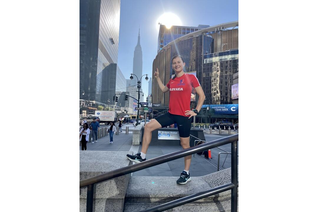 FOTO: Kamila Chomaničová sa venuje behu do schodov, foto 39