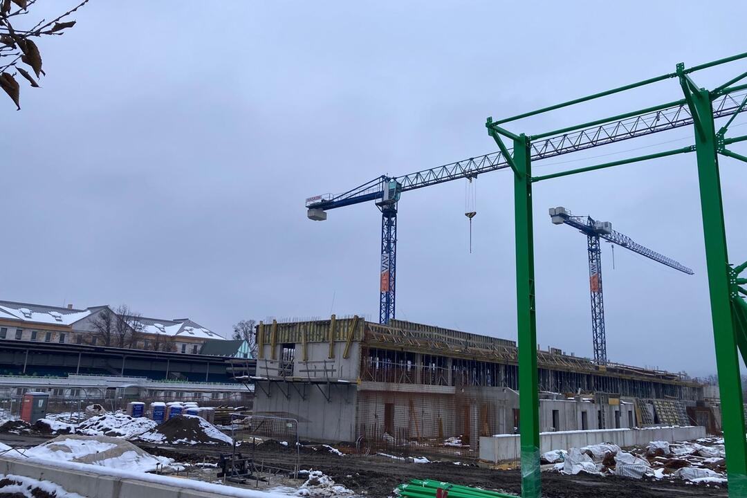 FOTO: Pozrite si, ako momentálne vyzerá stavba Futbal Tatran Arény v Prešove, foto 16