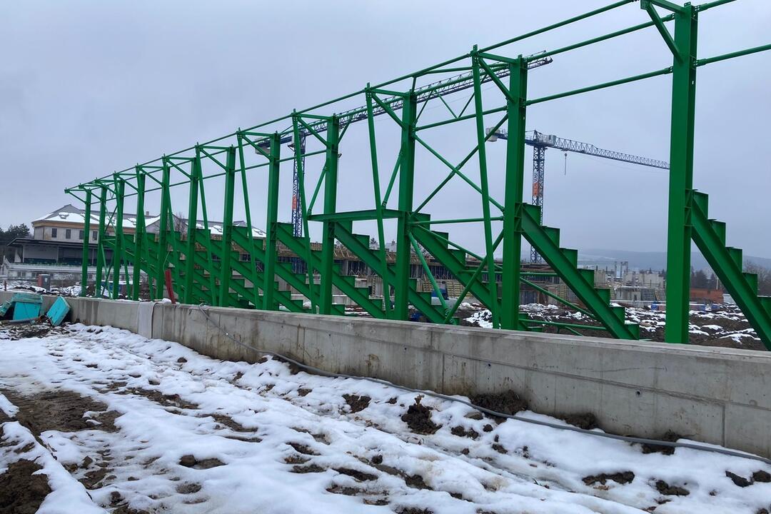 FOTO: Pozrite si, ako momentálne vyzerá stavba Futbal Tatran Arény v Prešove, foto 23