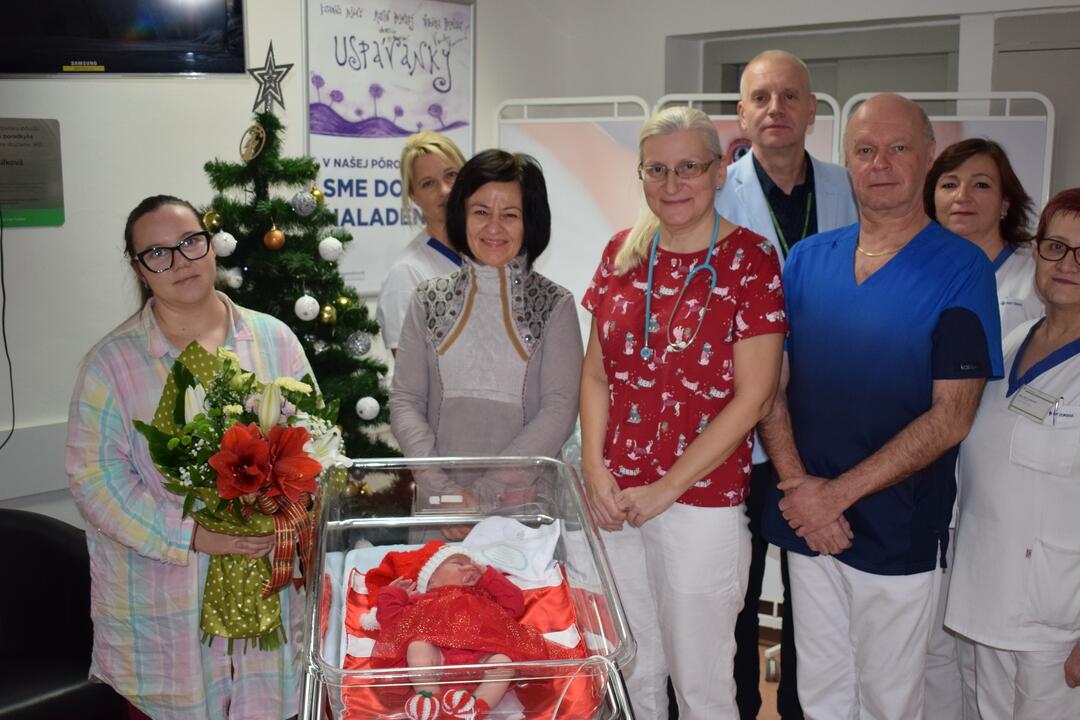 FOTO: V nemocnici vo Vranove nad Topľou sa narodilo tisíce bábätko tohto roka, foto 2