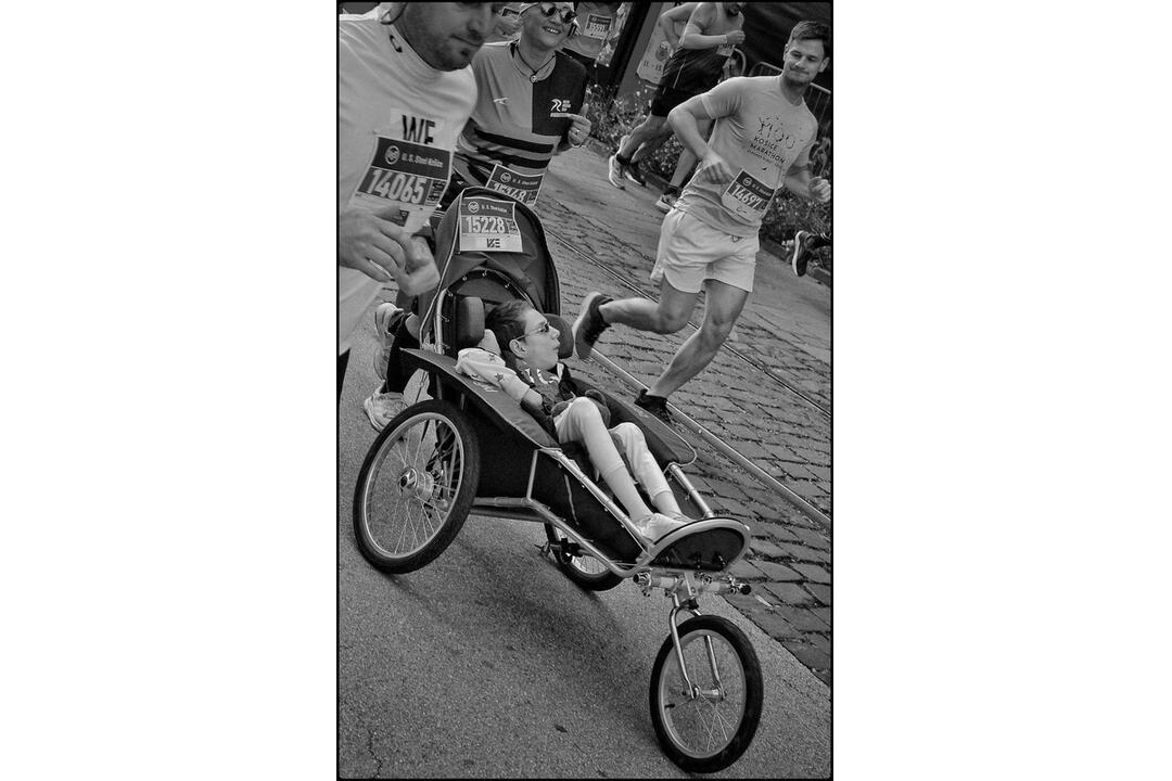 FOTO: Ťažko zdravotne postihnutá Katka zdoláva so svojou mamou Ľubkou bežecké výzvy, foto 31