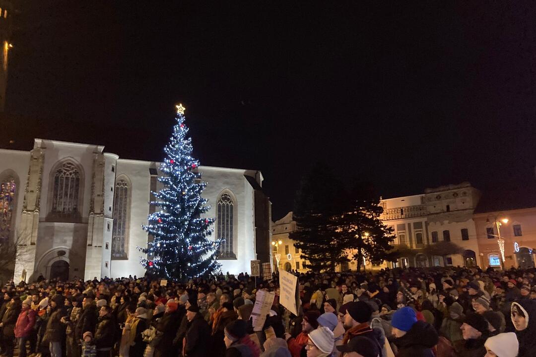 FOTO: Protivládny protest v Prešove, foto 10