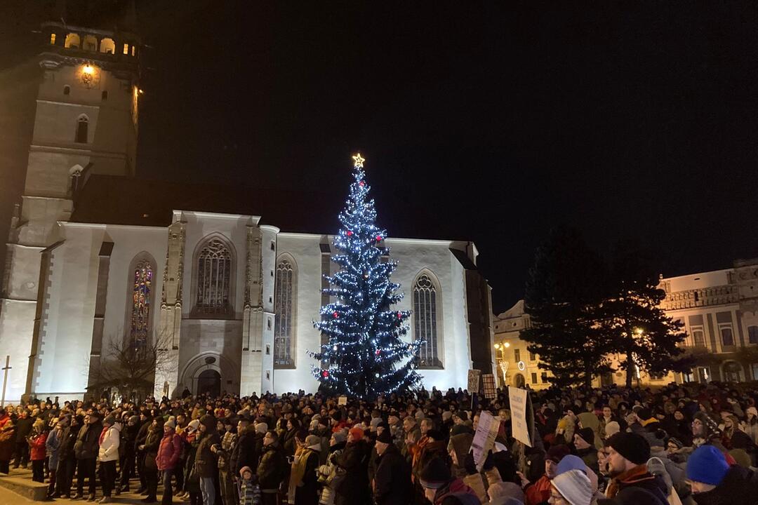 FOTO: Protivládny protest v Prešove, foto 11