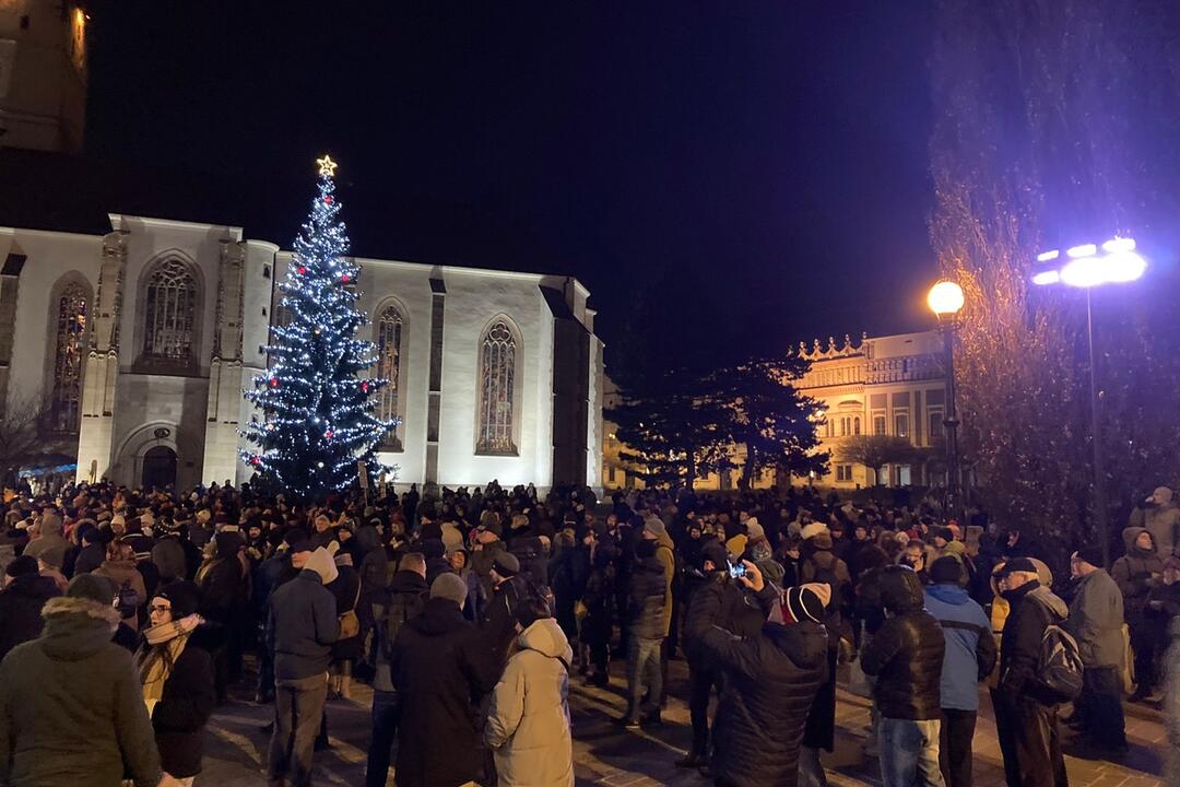 FOTO: Protivládny protest v Prešove, foto 22