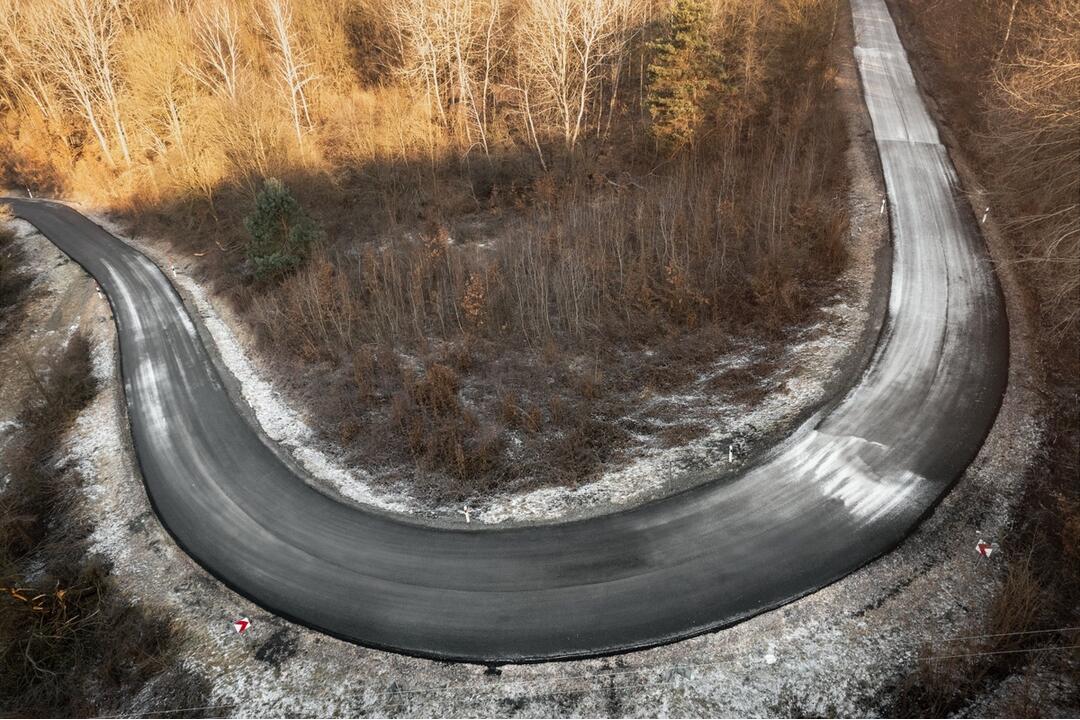 FOTO: Opravená cesta medzi Tokajíkom a Ďapalovcami, foto 3