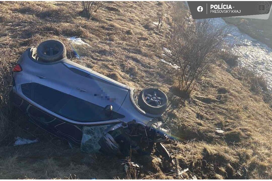 FOTO: Tragická dopravná nehoda medzi Kežmarkom a Huncovcami, foto 2