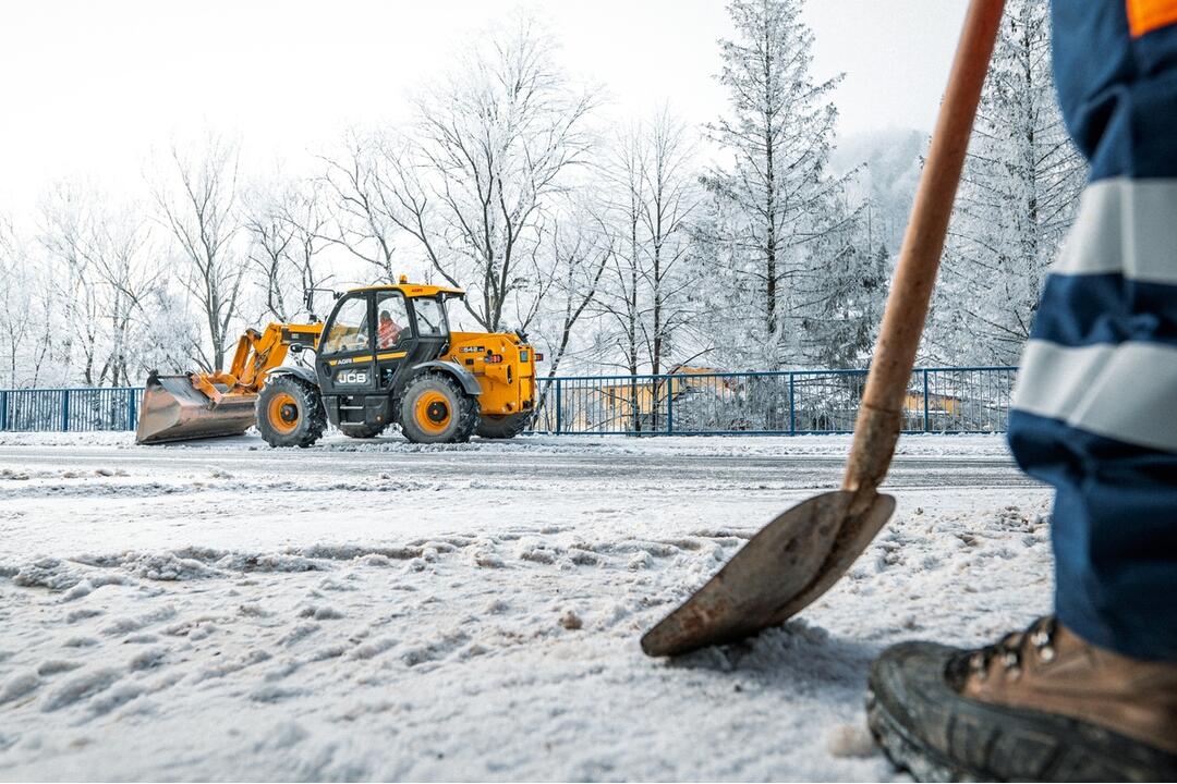 FOTO: Zimná údržba ciest v okrese Stará Ľubovňa a Kežmarok, foto 3