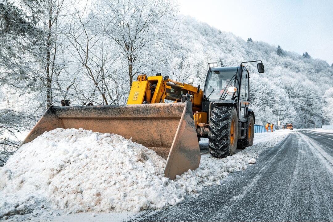 FOTO: Zimná údržba ciest v okrese Stará Ľubovňa a Kežmarok, foto 4